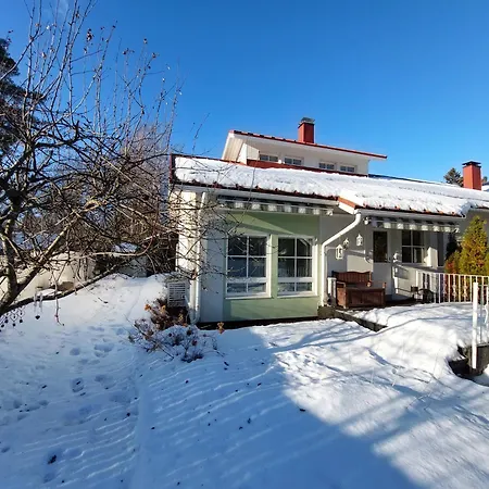 Semi-detached House With Sauna & Yard Near Center Hyvinkää